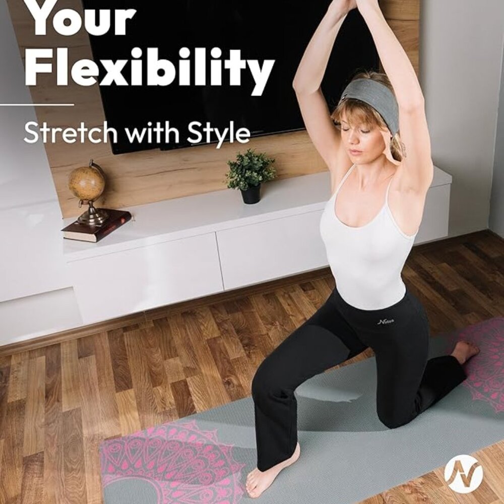 Nirlon Straight Leg Yoga Pants